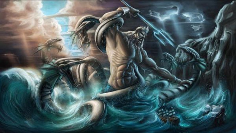 Truyền thuyết về thần Poseidon trong thần thoại Hy Lạp